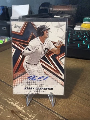 2026 Topps Series 1 Kerry Carpenter Baseball Stars Autographs (RAW)