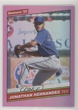 2020 Panini Donruss Retro 1986 Holo Pink Jonathan Hernandez #238 00ff