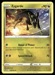 Zygarde 134/195 Silver Tempest Rare