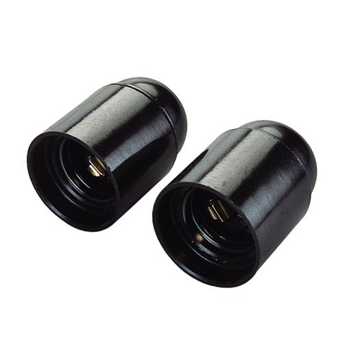 Portalampade Poly Pool, modello PP0481, corpo liscio, colore Nero, per montaggi