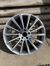 1x GENUINE 20” MERCEDES S- CLASS AMG W222 ALLOY WHEEL A2224010500 9.5J Rear