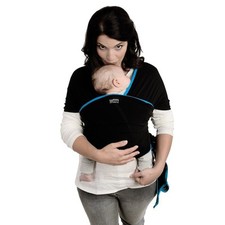 WMM elastisches Tragetuch Wuti Wrap Midnight Black NEU