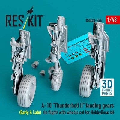 ResKit RSU48-546 1:48 A-10 Thunderbolt II Fahrwerke (Early & Late) (in fligh