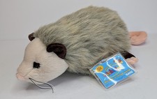 Webkinz Ganz Opossum Plush HM469 SEALED CODE Gray Pink Marsupial Retired