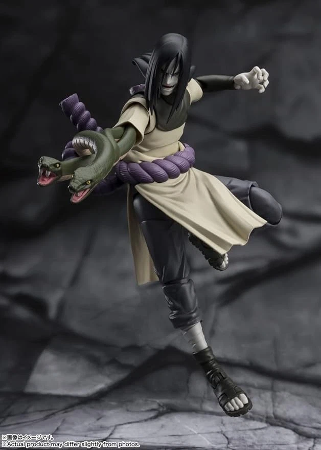Bandai Naruto Shippuden S.H.Figuarts Orochimaru Seeker of Immortality Action Fig - Image 4 of 4