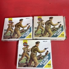 Airfix  1703 WWII British Infantry HO-OO scale 48 Lot 3.  15