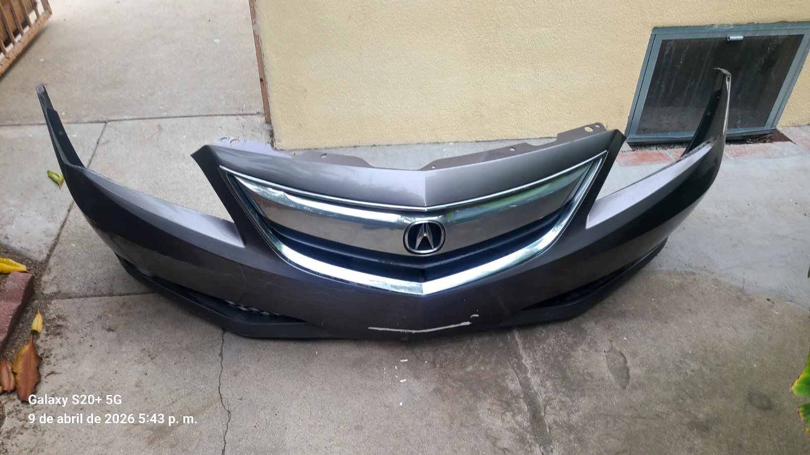 Acura Ilx2013 A2015 Bumper Completo