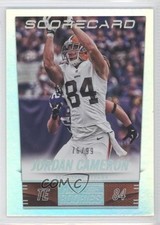 2014 Panini Hot Rookies Scorecard 76/99 Jordan Cameron #55 z6b