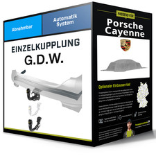 Abnehmbare Anhängerkupplung für PORSCHE Cayenne 08.2023-jetzt Typ 9YA G.D.W. NEU