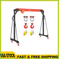 Adjustable Gantry Crane 2 Ton 4400 Lbs Capacity Portable Gantry Crane Height Adjustable Gantry Crane 2 Ton 4400 Lbs Capacity Portable Gantry Crane Height