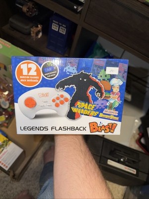Legends Flashback Blast! Space Invaders BurgerTime 12 Games Plug & Play - NEW