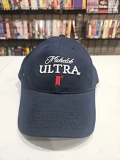 Michelob Ultra Adjustable Logo Baseball Cap - Navy With Embroidered Logo