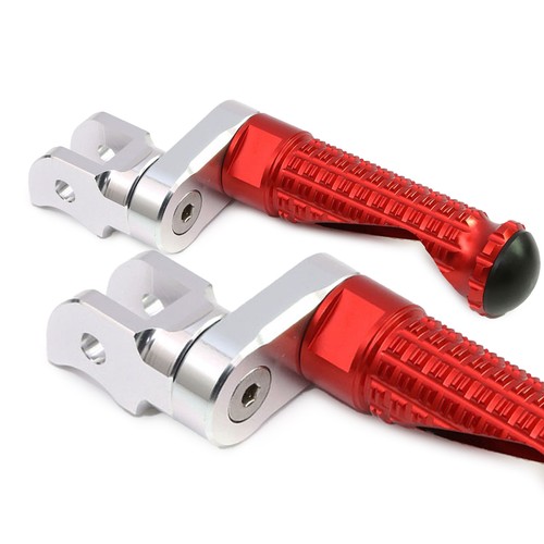 MPRO 1 inch Riser Red Front Foot Pegs For STREET TRIPLE 675 R 07-18 19 ...