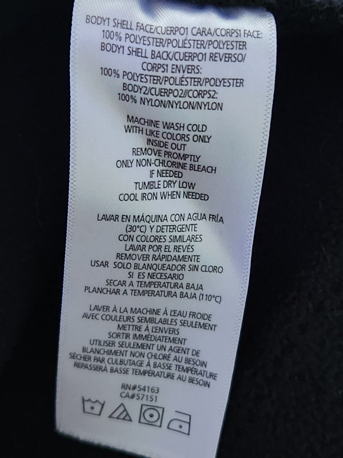 Calvin Klein Performance Jacket Black Soft Full Z… - image 22