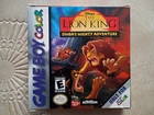 Disney's The Lion King: Simba's Mighty Adventure GBC Game Boy Color CIB Complete