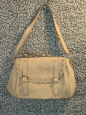 Women's Purse Accessorize Cream Cashmere Color Shoulder Bag