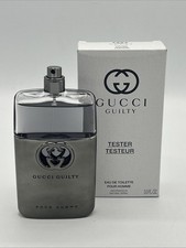 Gucci Guilty Black Pour Homme 3 oz / 90 ml Eau De Toilette For Men As Shown