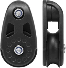 Kayak Pulley Kit,Heavy Duty Kayak Slide Rail Anchor Trolley Kit Pulley Blocks Sh