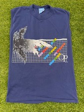 Vintage 1982 OP Ocean Pacific Sunwear 80s Surf Cut Off Sleeveless Beach Shirt