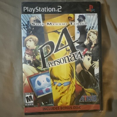Persona 4 PS2 Sealed  Brand New