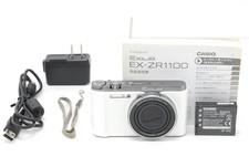 Casio EXILIM EX-ZR1200 16.1MP Digital Camera - White for sale
