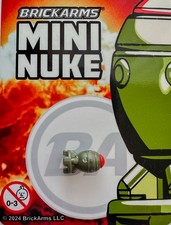 Brickarms Mini Nuke Bomb Med Olive - Rojo Recargado