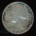 1954 D Washington Quarter KM #164  0.900 Silver 0.1808 oz Act. Silver Weight