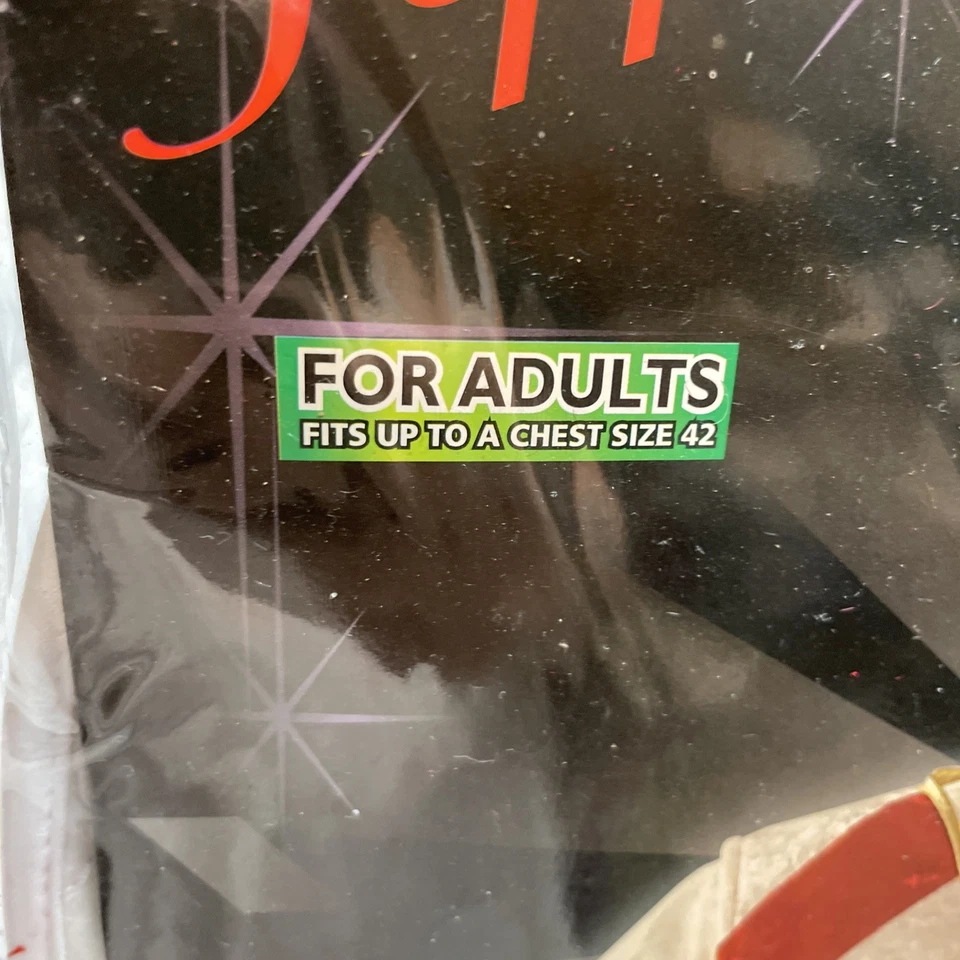 Mr Peppermint Christmas Costume 3 Piece Vest Hat Bow Tie Forum Novelties NIP - Image 2 of 4