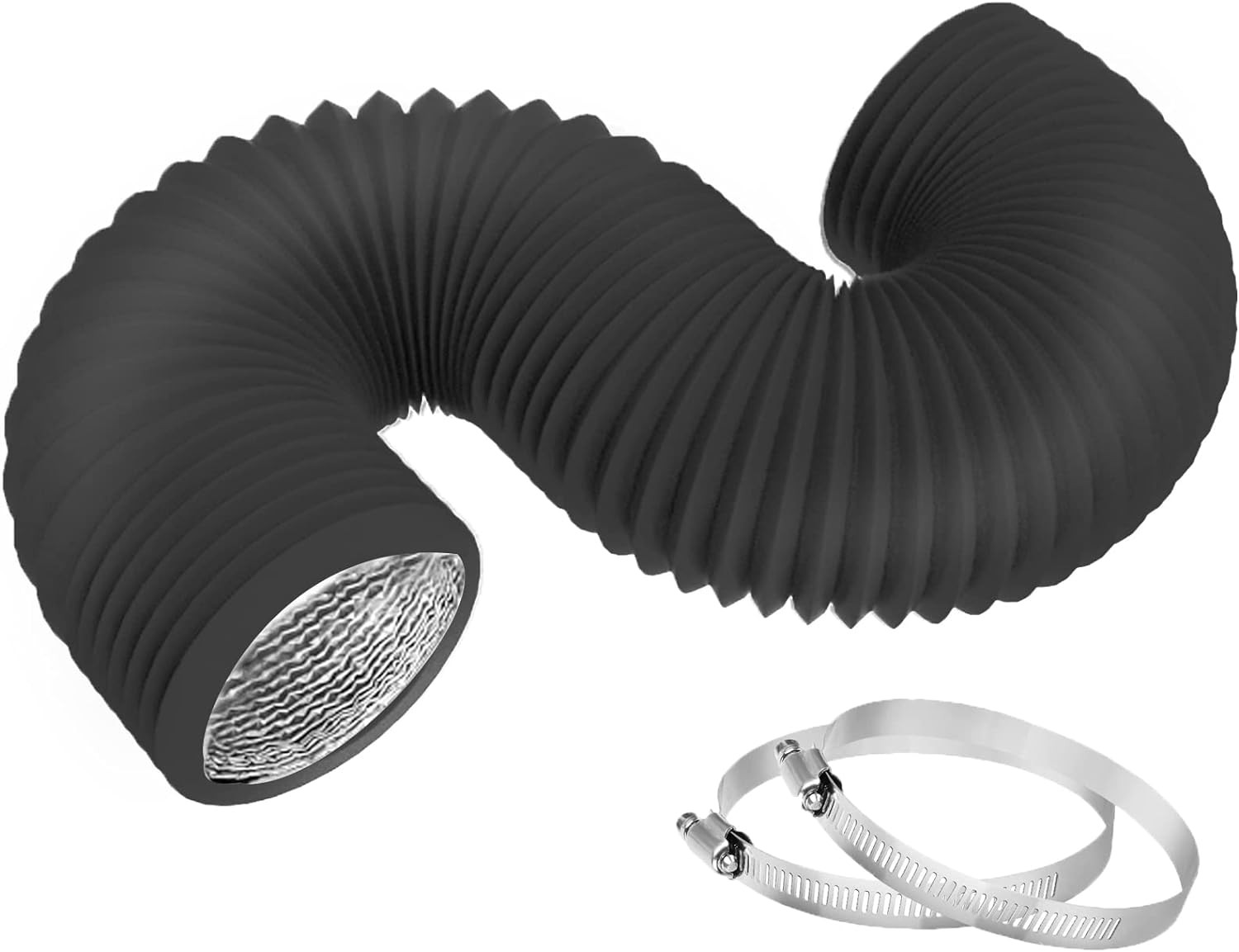 3 Inch 8 Feet Dryer Vent Hose,Flexible Insulated Air Ducting,Diesel Heater Hose
