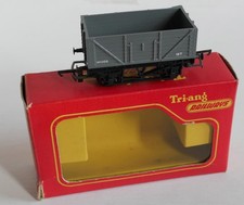 TRIANG  /  RAILWAYS (R10 OPEN 12T GOODS TRUCK - GREY -W1005  (BOXED)
