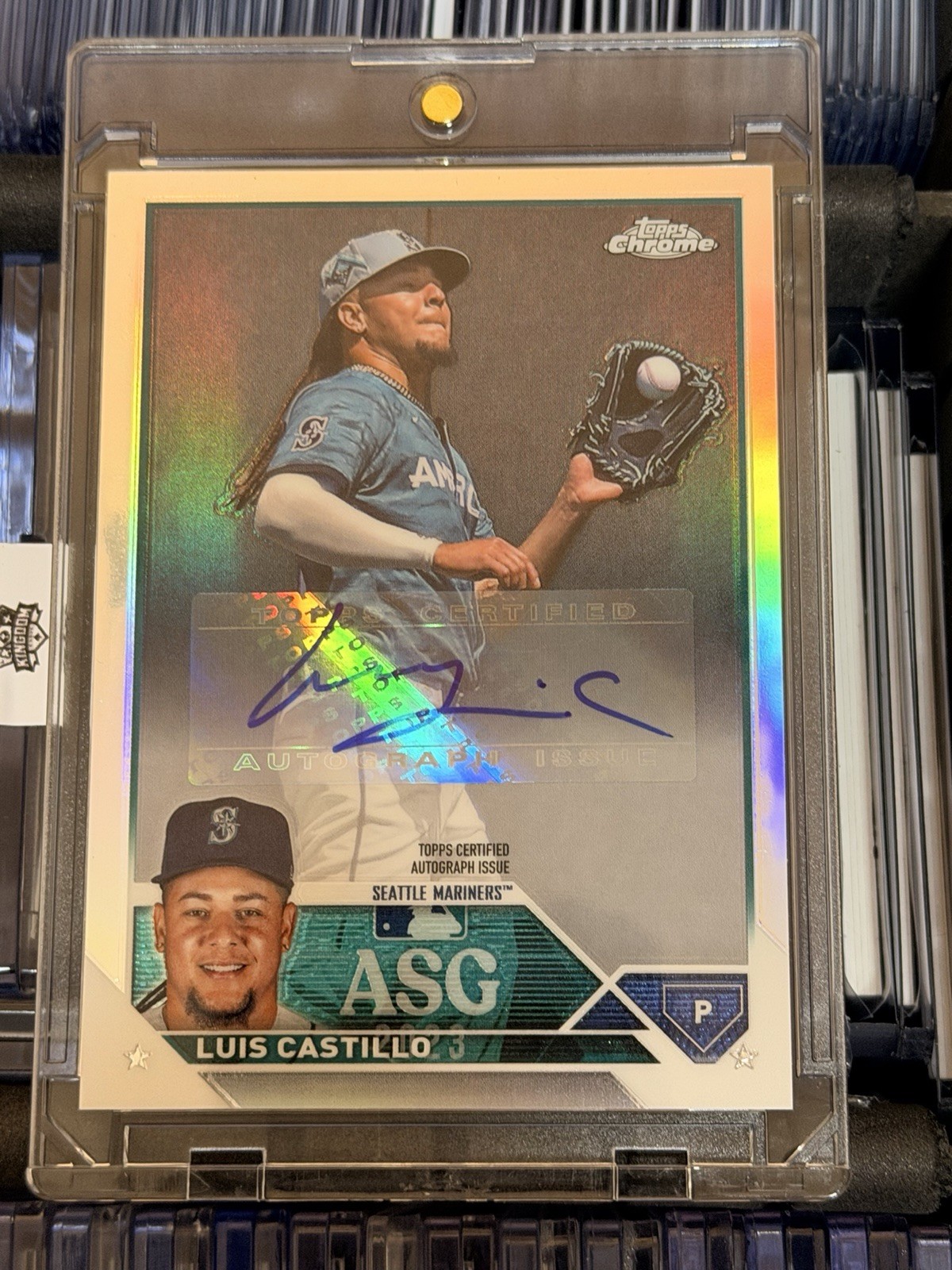 2023 Topps Chrome Update Luis Castillo ASG Autograph #ASGA-LC Mariners