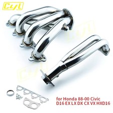 Turbo Exhaust Header Manifold for Honda Civic D16 High-Performance Upgrade