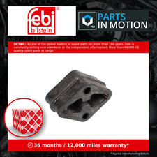 Exhaust Mounting fits ROLLS ROYCE Rear Rubber 18308631988 Febi Quality New