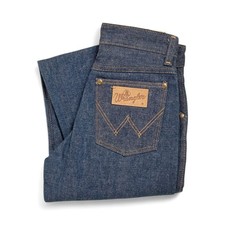 Free 50s Wrangler Dead USA Made 11BZ Vertical Bell Vintage Jeans Denim Pants fo