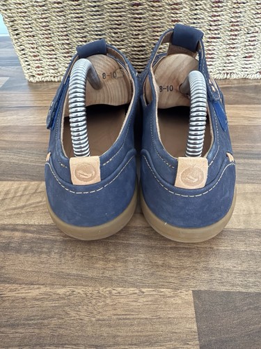 CLARKS Unstructured Womens Mule Sandal-Size 5.5-Blue-Never Worn-Make an Offer!! - Picture 4 of 8