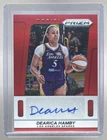 Dearica Hamby 2025 Panini WNBA Prizm #TB-DH Red Throwback Signatures Auto /99