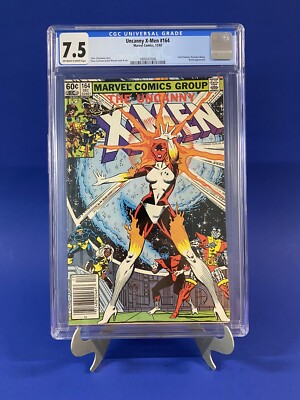 Uncanny X-Men 164 CGC 7.5 Newsstand Carol Danvers becomes Binary Newly Graded  