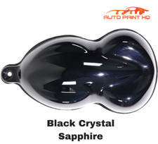 Black Crystal Sapphire Gallon Single Stage Acrylic Enamel Car Auto Paint Kit