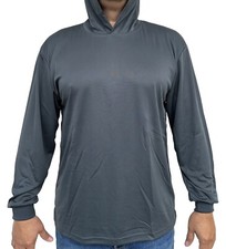 Hoodie Grey High Visibility Shirt / Air Cooling Flow w/ UV Protection