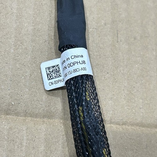 DELL EMC POWEREDGE R7525 R750 R750XS GPU POWER CABLE 16" 12 PIN TO 8+8 DPHJ8 - 第 2/3 張圖片