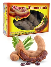 Large Sweet Tamarind Pods Whole Fruit 100% Natural Dried Fresh Tamarindo 16 Oz