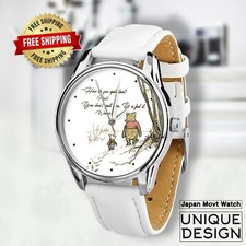 Orologio Winnie the Pooh, come si scrive l'amore? Citazione, regalo unisex con cuore