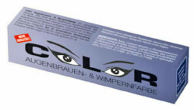 Comair Color Augenbrauen- und Wimpernfarbe - blauschwarz 15 ml.