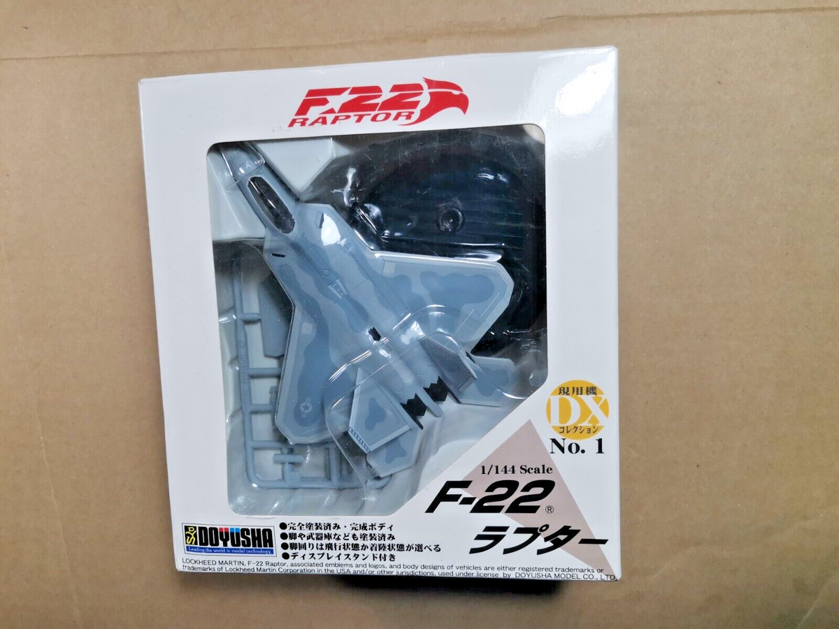 1/144 F-22 Raptor Doyusha collection DX No.1 in box | eBay