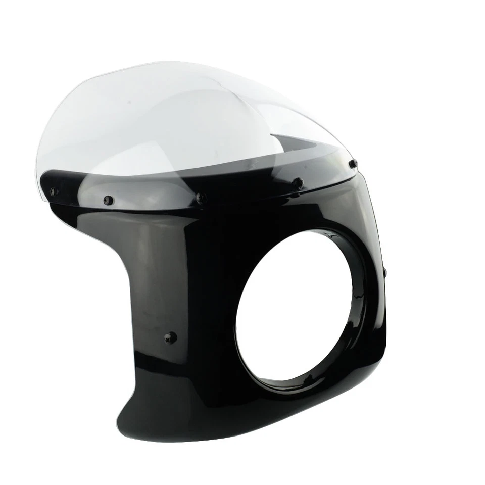 Carenado de faros delanteros de motocicleta de 7" pantalla para Bobber Chopper Triumph Foto 2 de 4