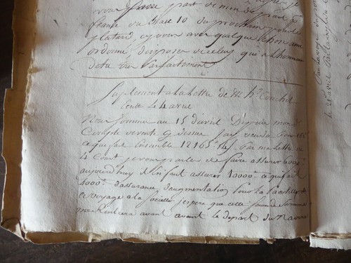 1769 livre de recueil des lettres du capitaine Rey commerce de saint domingue - Picture 11 of 14