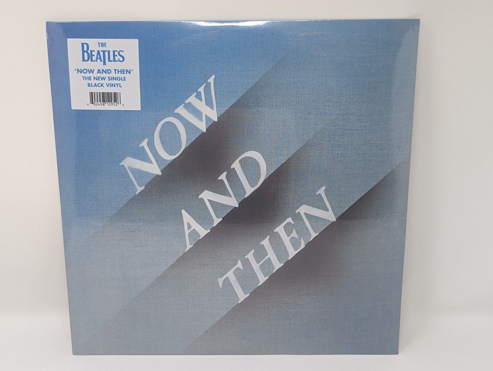 THE BEATLES / NOW AND THEN 12" SINGLE Black Vinyl Factory Sealed w/ Hype Sticker