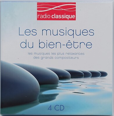 COFFRET 4 CD LES MUSIQUES DU BIEN-ETRE