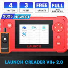 Launch X431 Creader Vii 7 Plus Crp123 Code Reader Obdii Scanner Abs Srs Engine