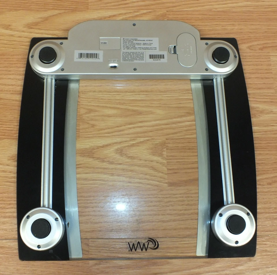 Conair (WW78N) Weight Watchers Glass Body Fat Analysis Scale Only **READ** - Image 4 of 4